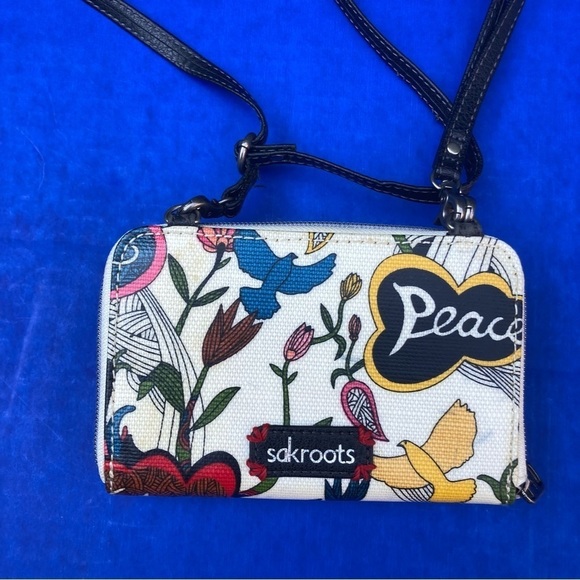 Sakroots Handbags - Sakroots floral bird design wallet/purse